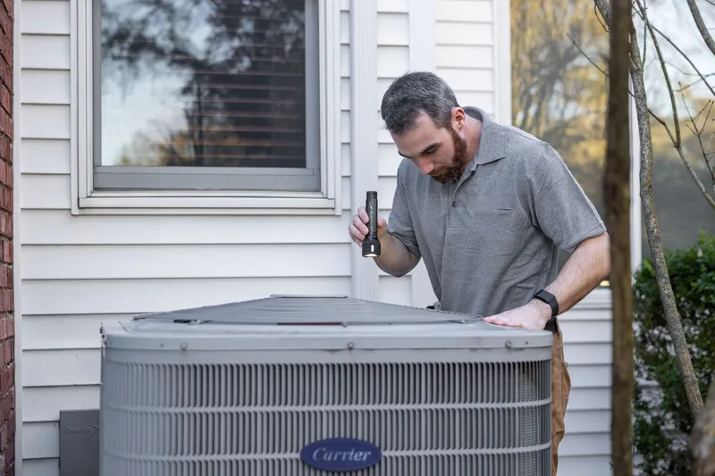Instalación de aire acondicionado en una vivienda