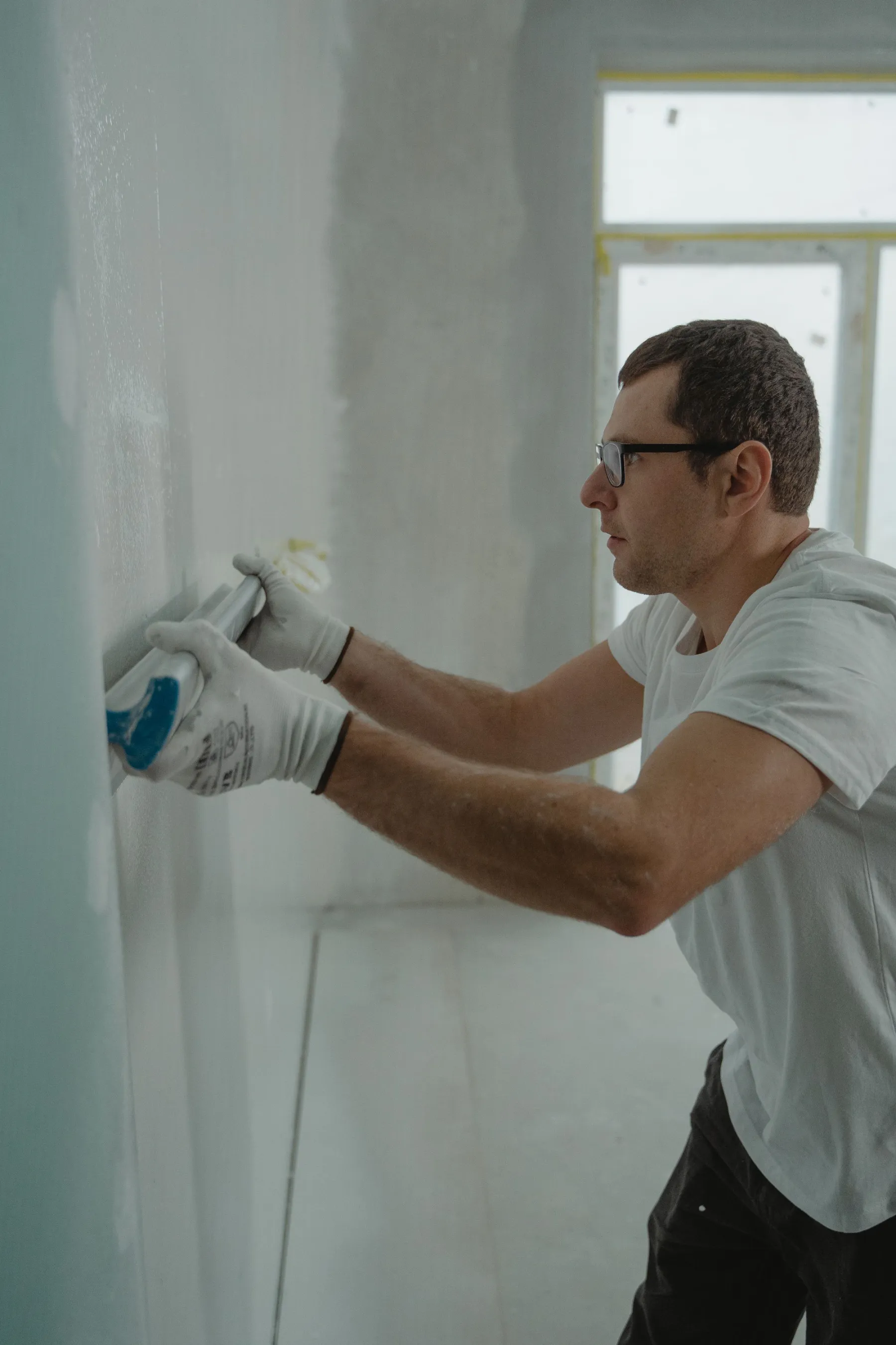 Reforma de Reformas Aldana en plena obra en una vivienda de Sevilla
